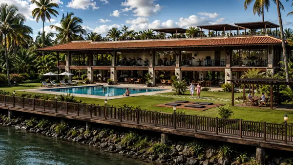 The Riviera clubhouse