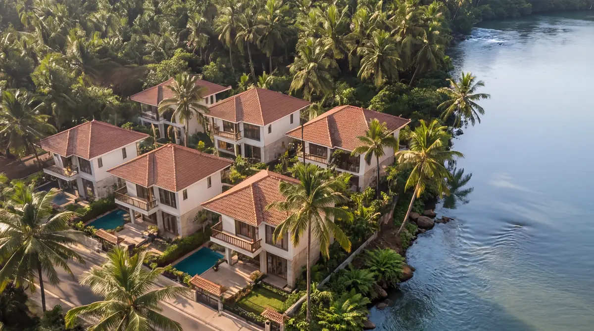 The Riviera riverfront villa plots